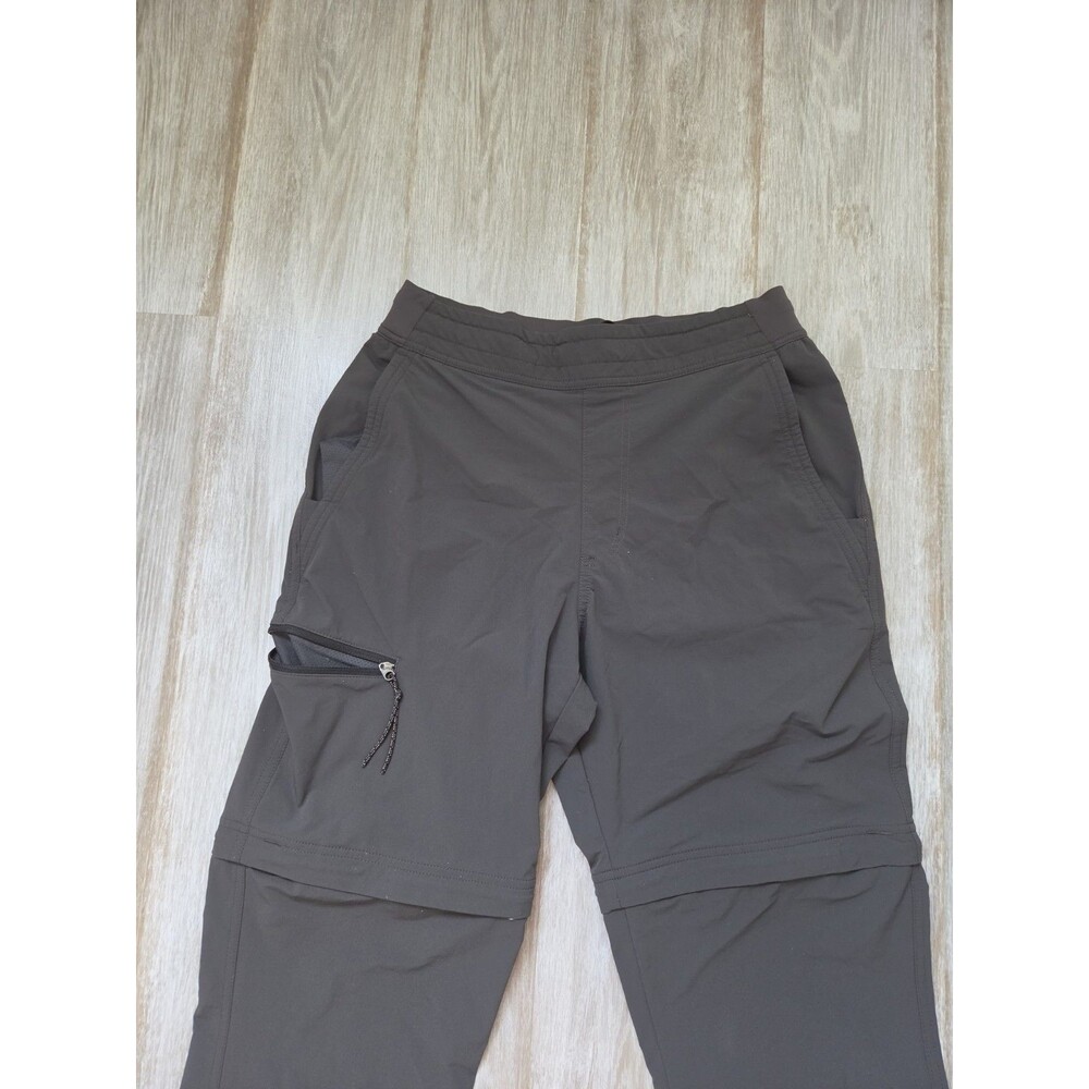 REI Co-op Convertible Hiking Pants Mens S Gray Zip Off Trail Outdoor Travel EUC - Picture 2 of 11